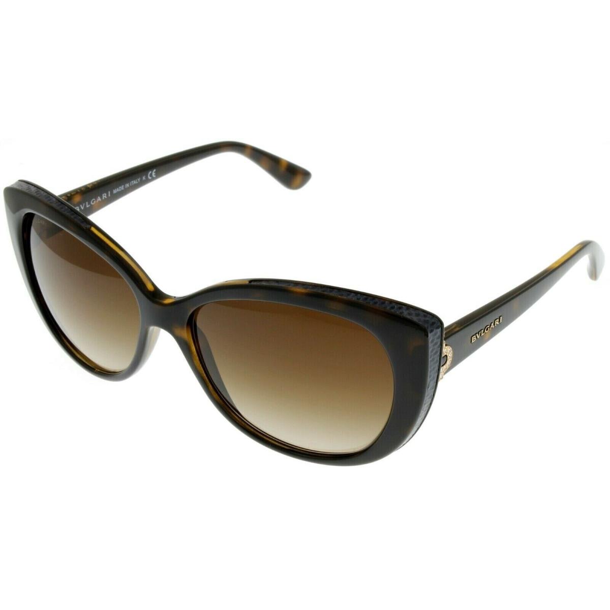 Bvlgari Sunglasses BV8157BQ 977/13 Butterfly Women Brown