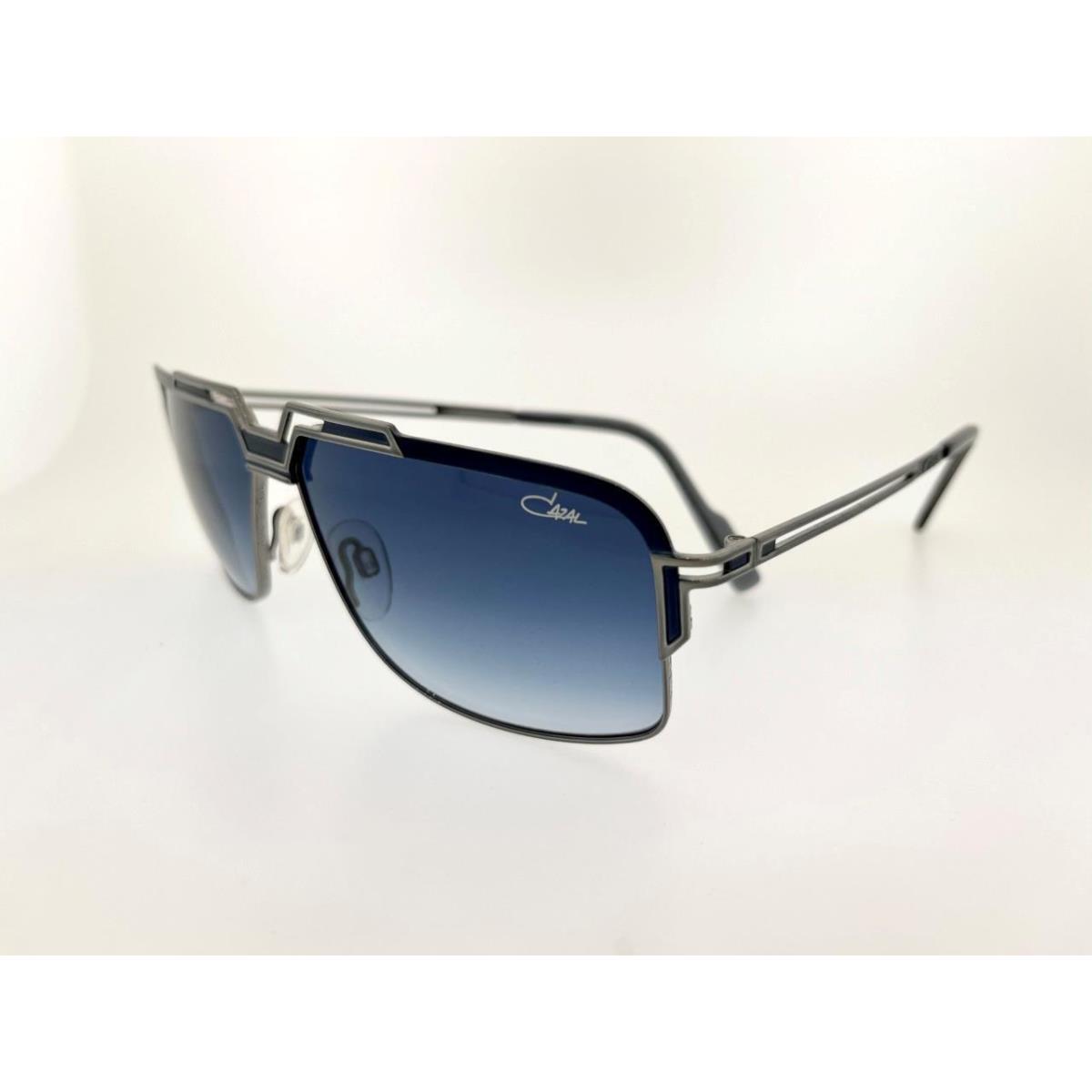 Cazal Sunglasses 9103 003 61MM Blue Gold Frame with Blue Gradient Lenses