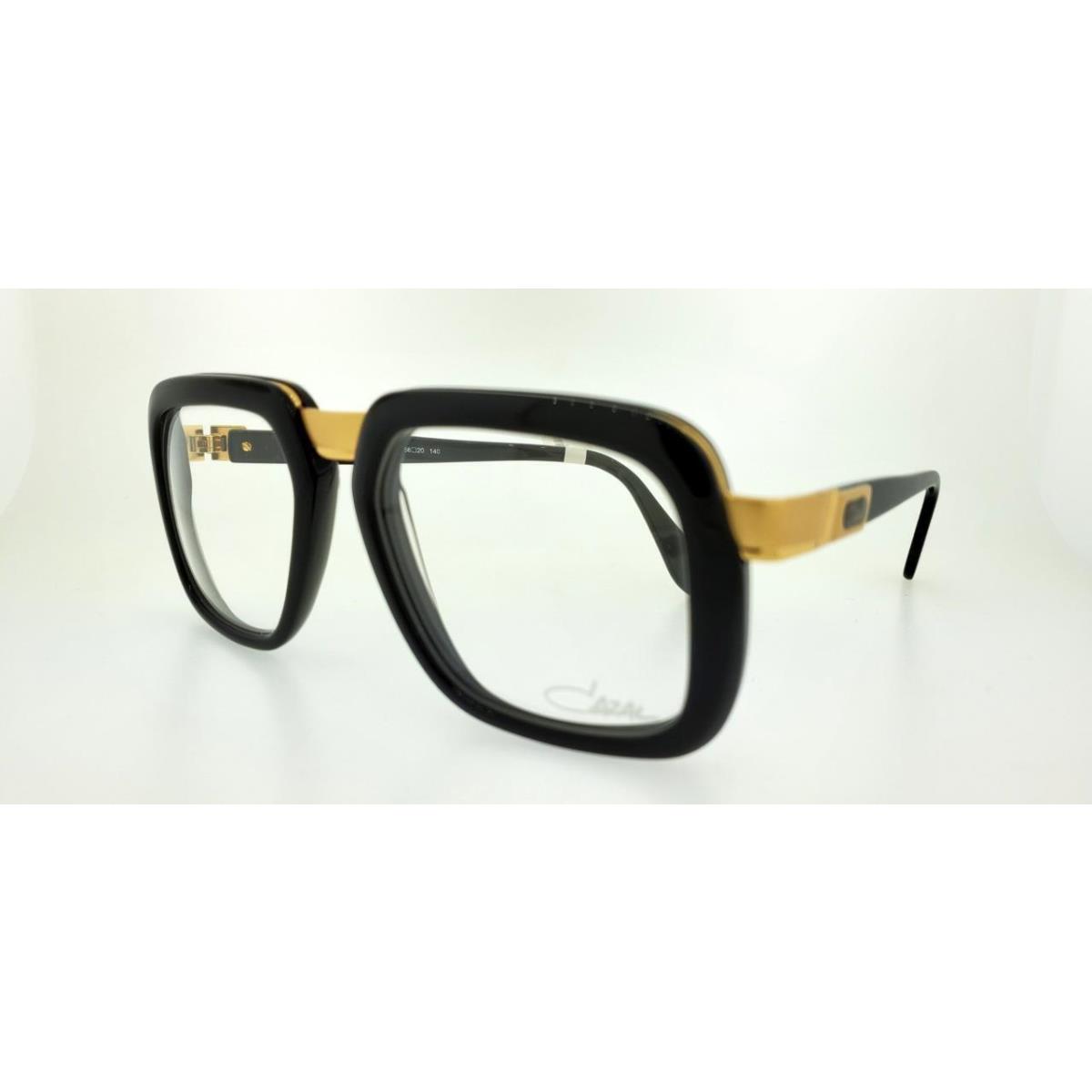 Cazal 616 001 56MM Black Frame with Clear Lenses