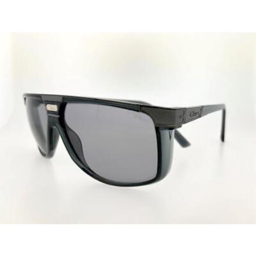 Cazal Sunglasses 673 003 61MM Grey Silver Transparent Frame with Grey Lenses