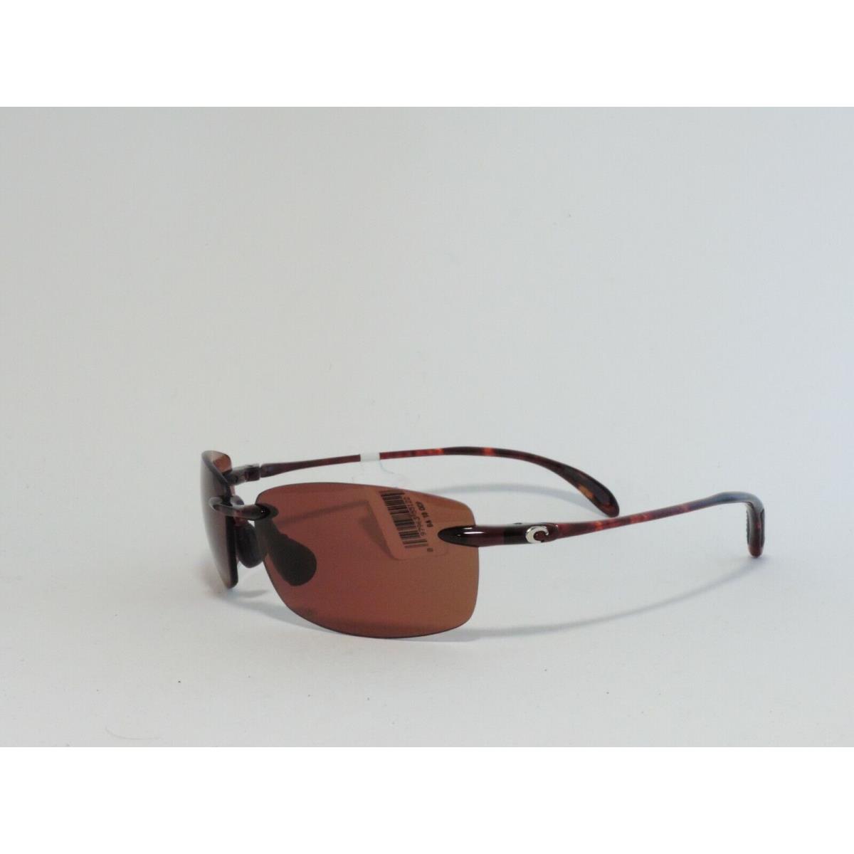 Costa Del Mar Ballast Rimless Sunglasses Tortoise/copper 580P Polarized