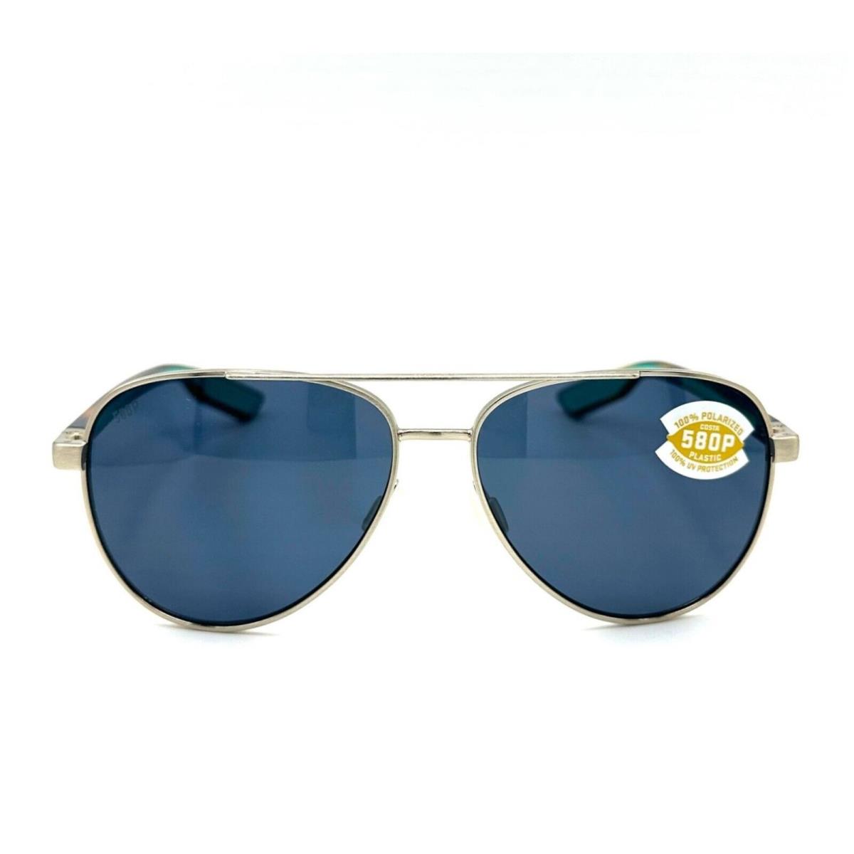 Costa Del Mar Peli Sunglasses Brushed Gold/gray 580Plastic - Brushed Gold Frame, Gray 580Plastic Lens