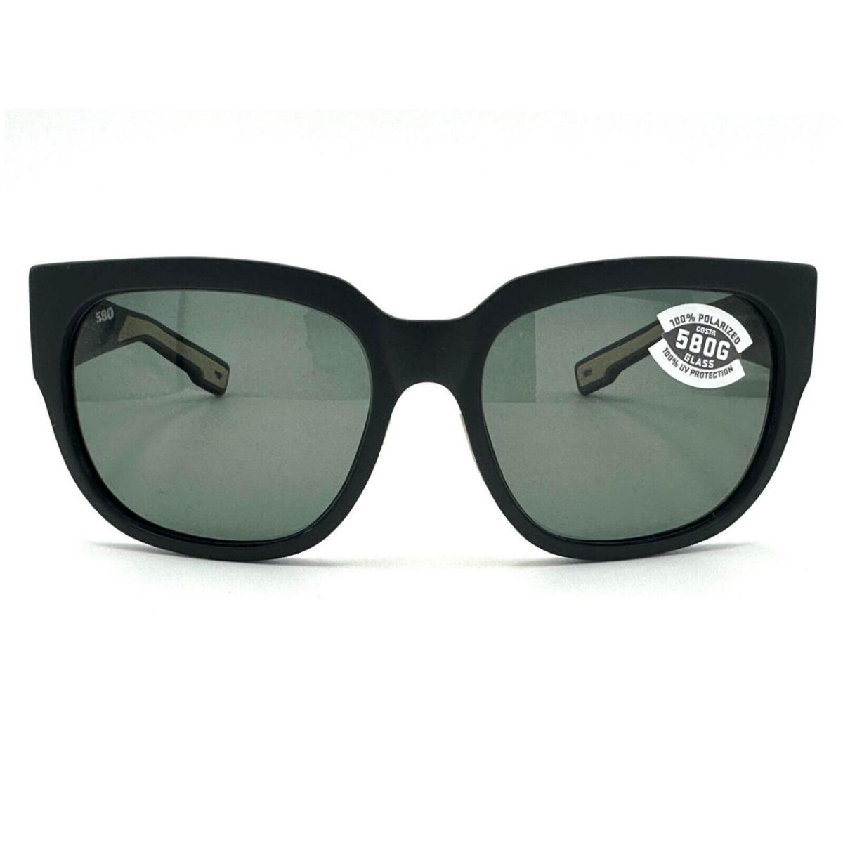 Costa Del Mar Waterwoman ll Sunglasses Matte Black/gray 580Glass