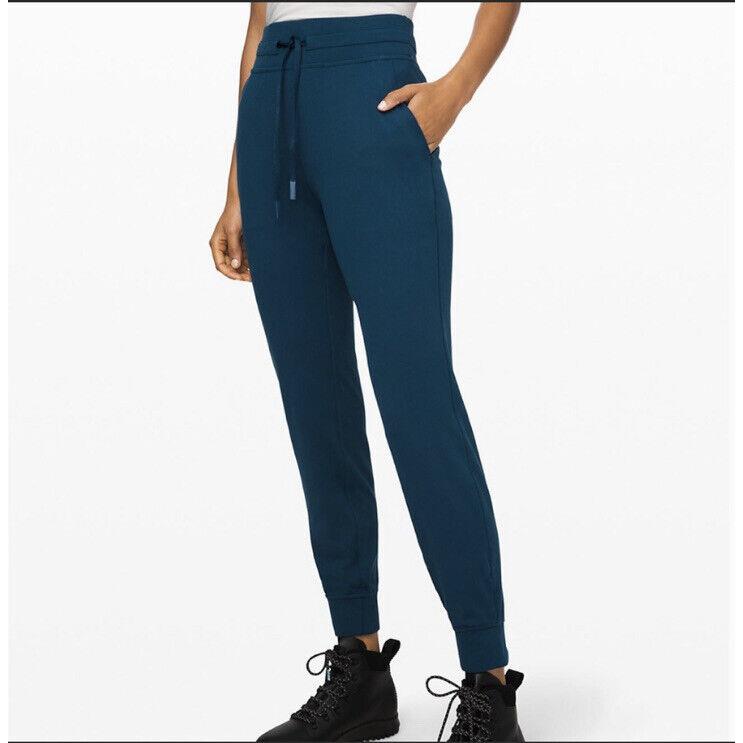 Lululemon Size 2 Ready To Rulu Pant Blue Nidi Soft Sweat Yoga Run Jogger 29