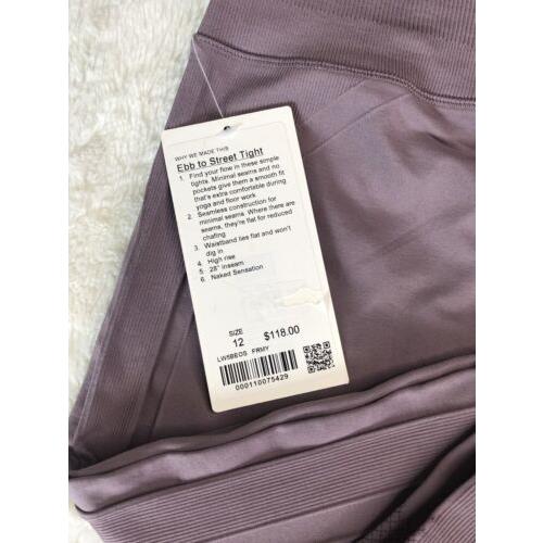 Lululemon clothing  - Purple Frosted Mulberry 2