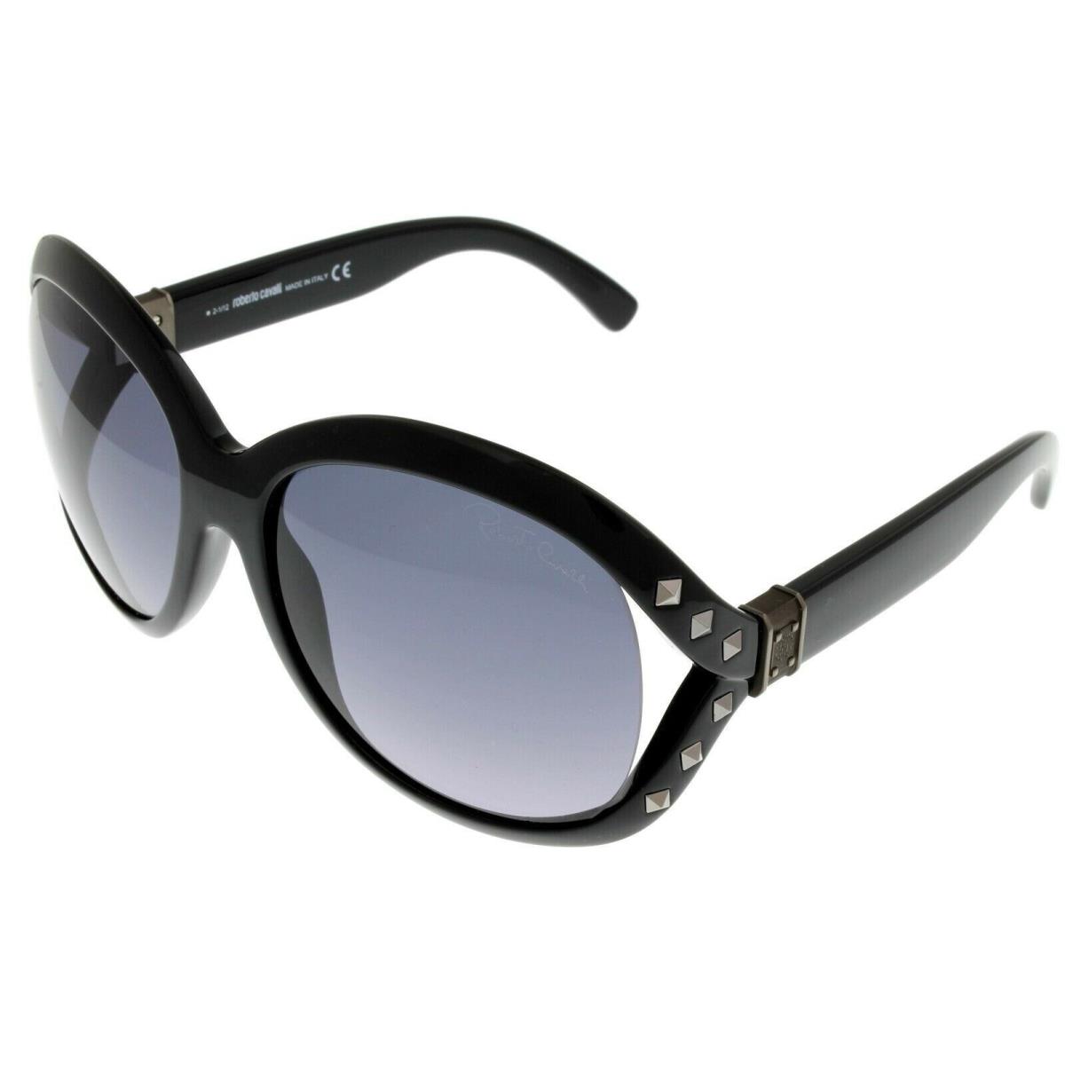 Roberto Cavalli Sunglasses Women Black RC598S6 01B Square Fashion