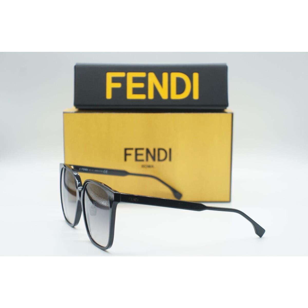 Fendi FE40030F 01B Black Cat Eye Sunglasses Frames 59-16