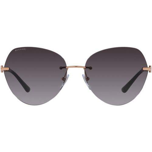 Burberry sunglasses  - Pink Gold-Tone Frame, Gray Lens