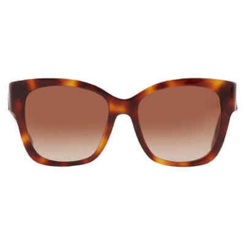 Burberry Ruth Brown Gradient Butterfly Ladies Sunglasses BE4345 331613 54 - Frame: Brown, Lens: Brown