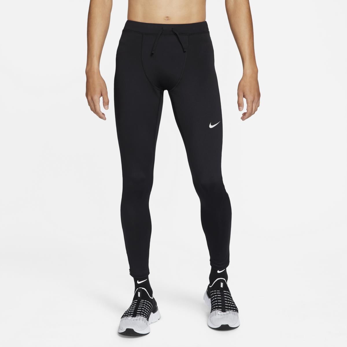 Nike Dri-fit Challenger Running Training Tights Black Mens L CZ8830-010
