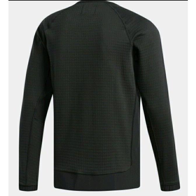 Adidas Reigning Champ Mens Long Sleeve Shirt Black CG1075 Sweatshirt Size Medium