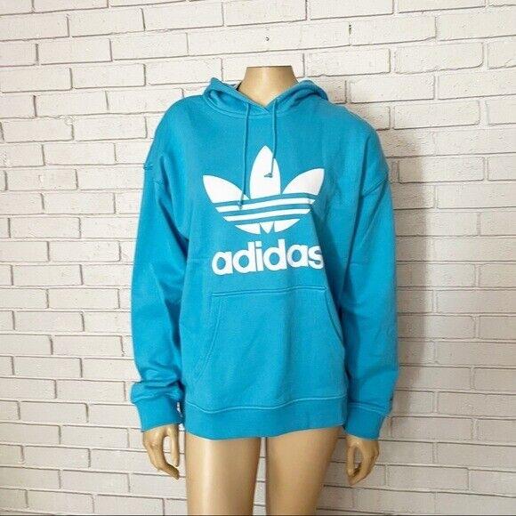 Adidas Originals Sky Blue Adicolor Hoodie - Size Medium