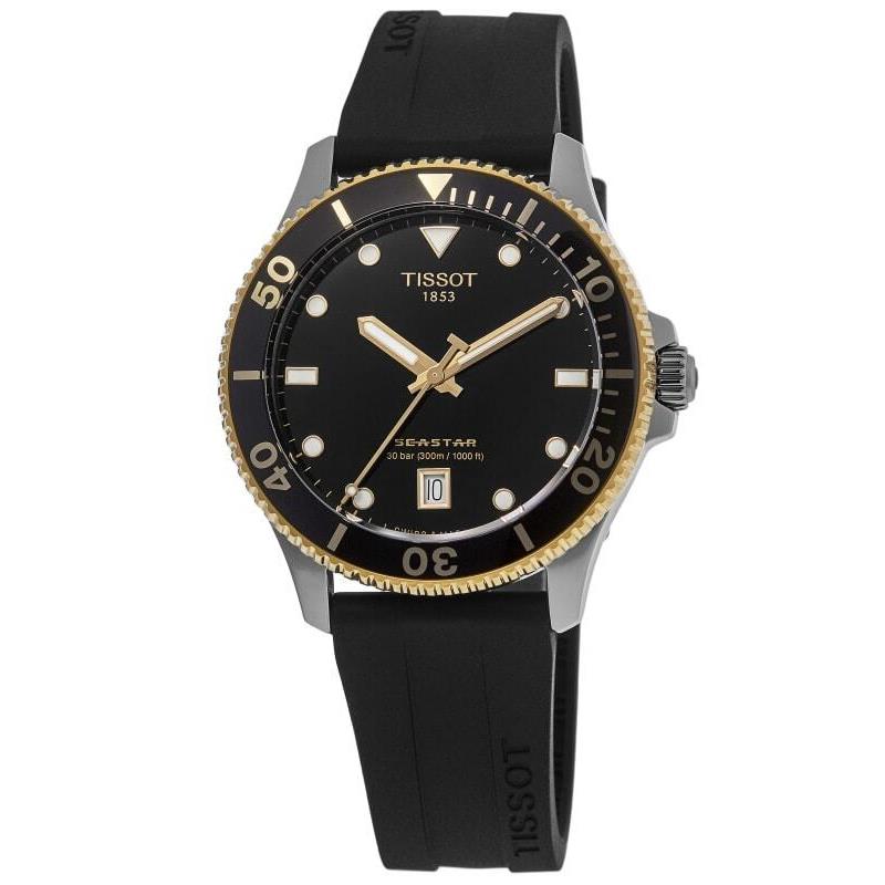 Tissot Seastar 1000 Quartz Black Dial Men`s Watch T120.410.27.051.00