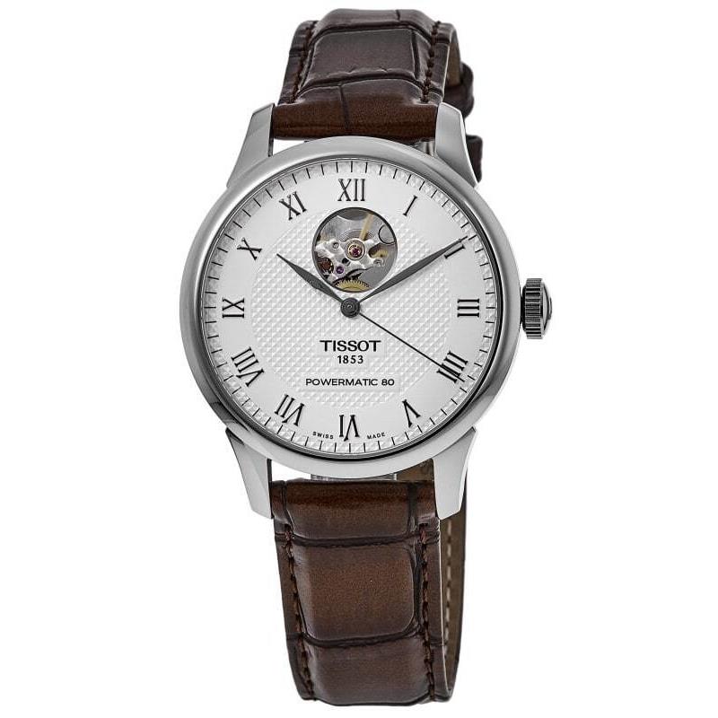 Tissot Le Locle Powermatic 80 Open Silver Men`s Watch T006.407.16.033.01