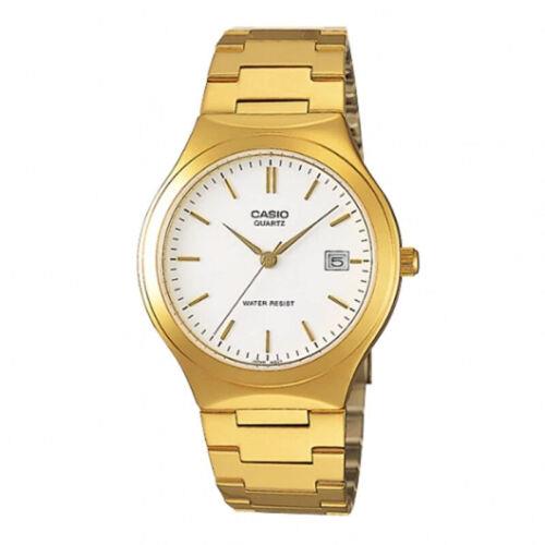 Casio MTP-1170N-7ARDF Men`s Stainless Steel Gold Tone White Dial Analog Watch