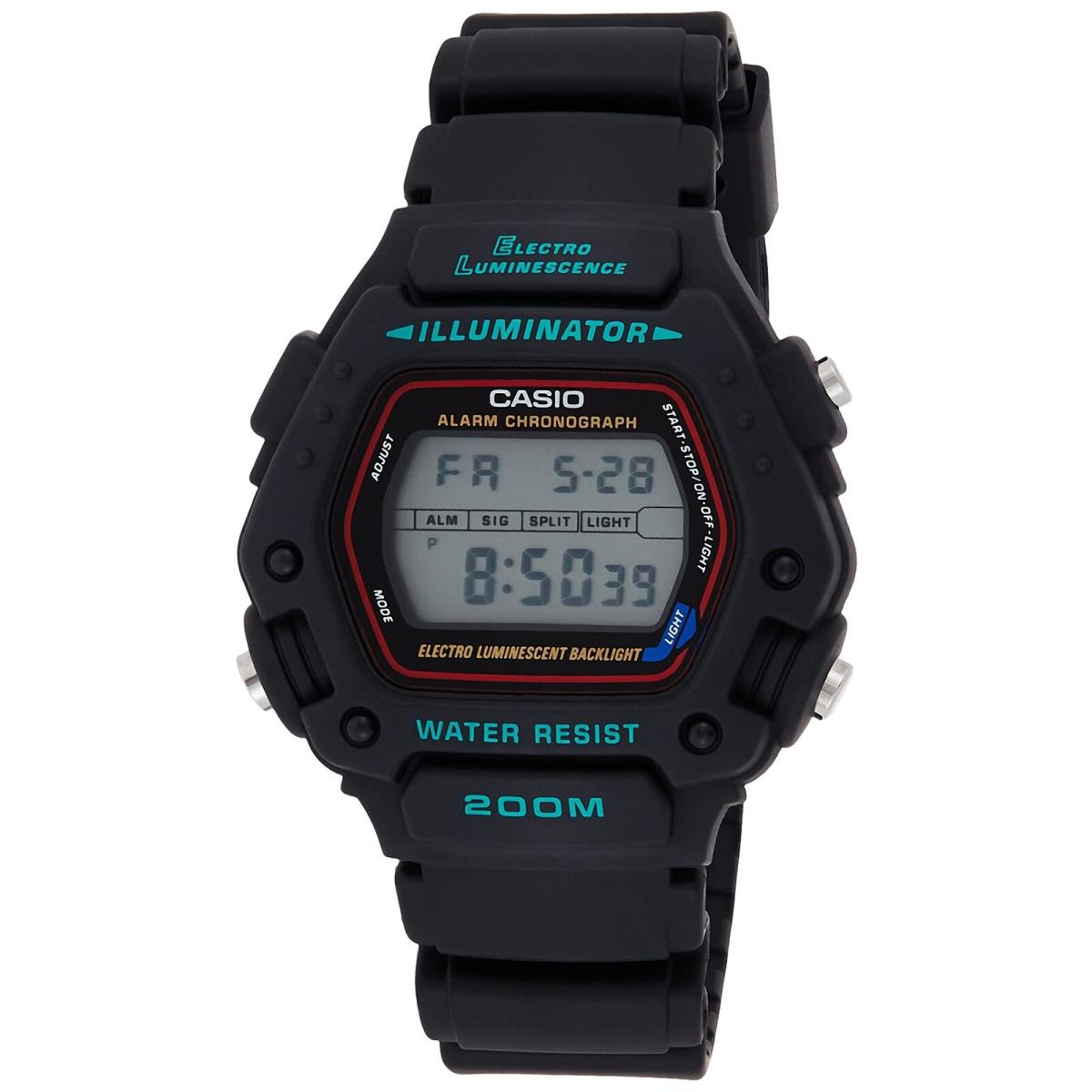 Casio Digital Alarm Chronograph Mens Watch DBC-611-1DF