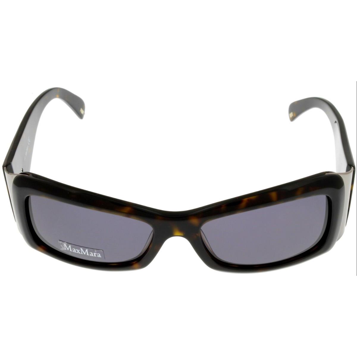 Max Mara Sunglasses Women Rectangular Brown Dark Havana MM 945/S 086 Y1