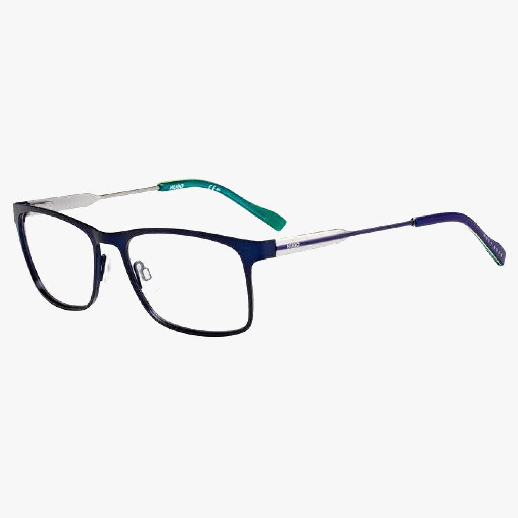 Hugo Boss Eyeglasses HG 0231 Fll 54mm Matte Blue Men`s Rx Ophthalmic Frame