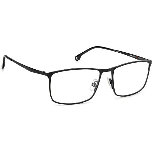 Carrera 8857 807 57mm Men`s Black Titanium Ophthalmic Eyeglasses Frame - Shiny Black, Frame: Black