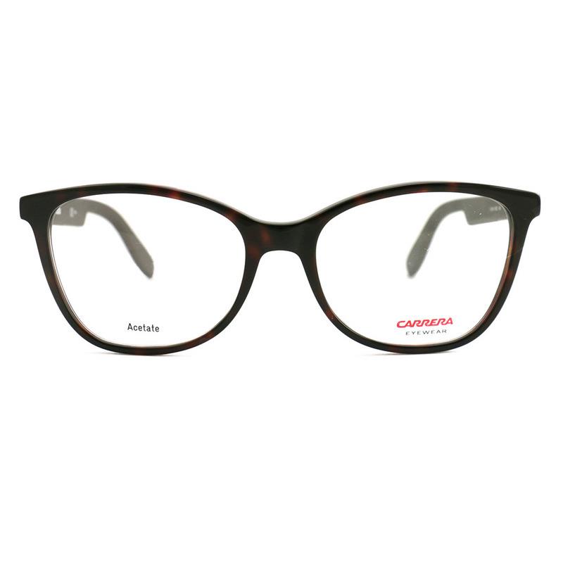 Carrera CA 5501 Bxc Havana Round 52-17-140mm Full Rim Women`s Eyeglasses - Frame: Brown