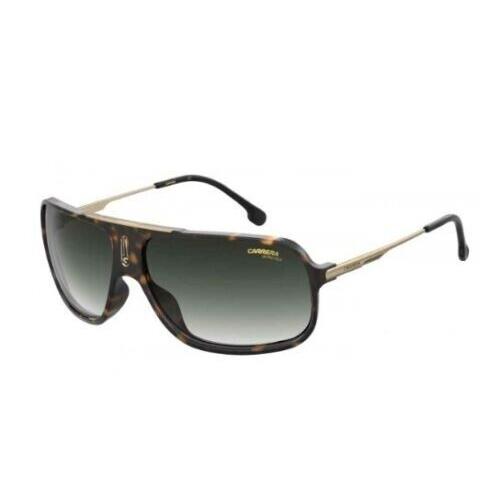 Carrera Cool 65 Dk Havana Green Gradient 64mm Special Edition Rectangle Sunglass