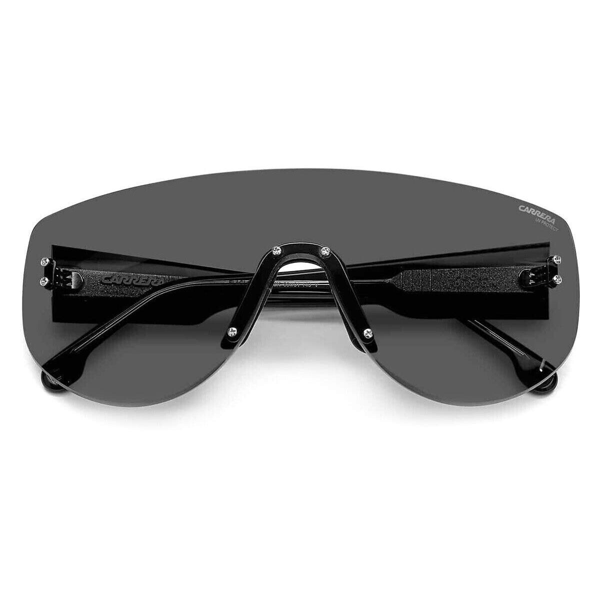 Carrera Flaglab 12 807 2K Special Edition Black Shield Unisex Sunglasses