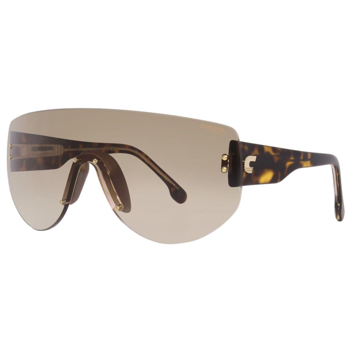 Carrera Flaglab 12 086 Special Edition Havana Gradient Shield Unisex Sunglasses