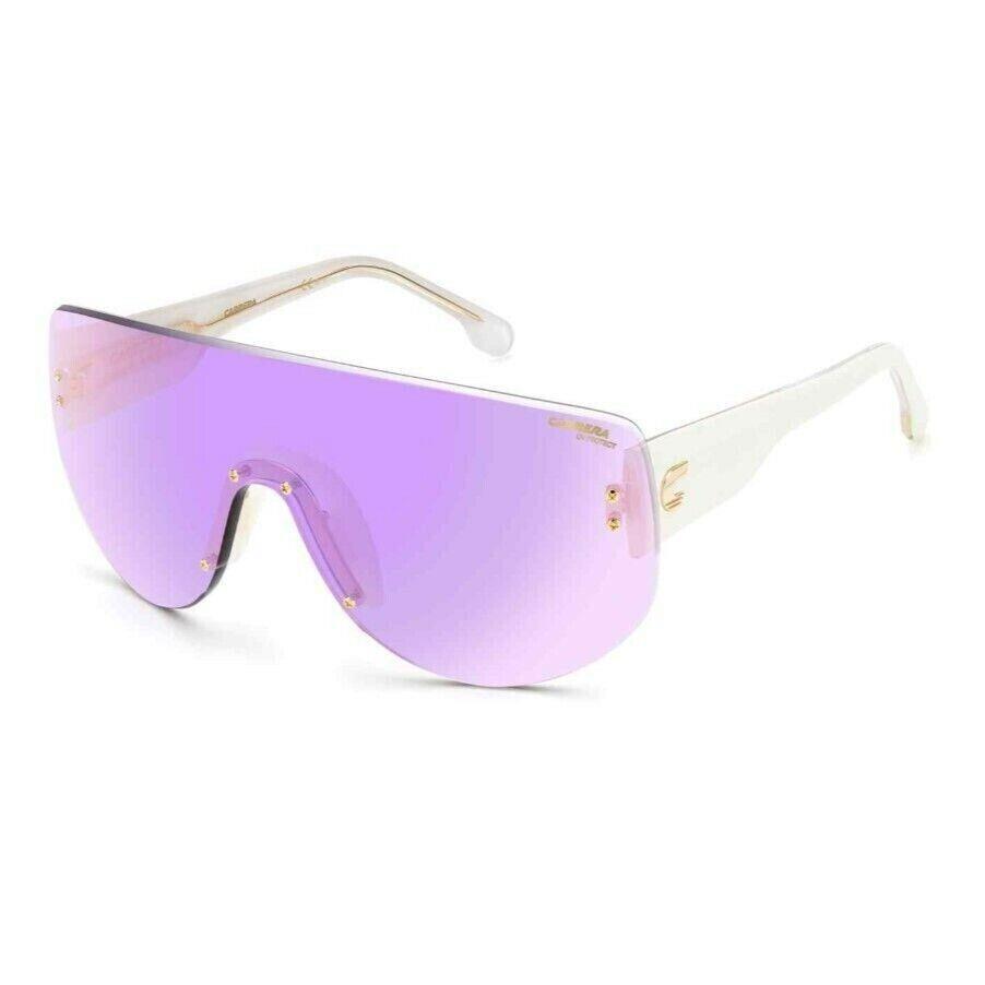 Carrera Flaglab 12 2UC Special Edition Violet White Shield Women`s Sunglasses