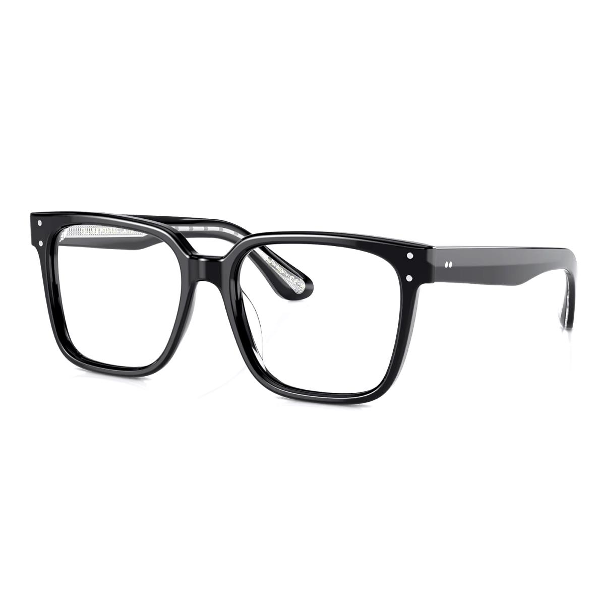 Oliver Peoples Eyeglasses Parcell OV5502U 1492 53-17 145 Shiny Black Frames - Frame: Black