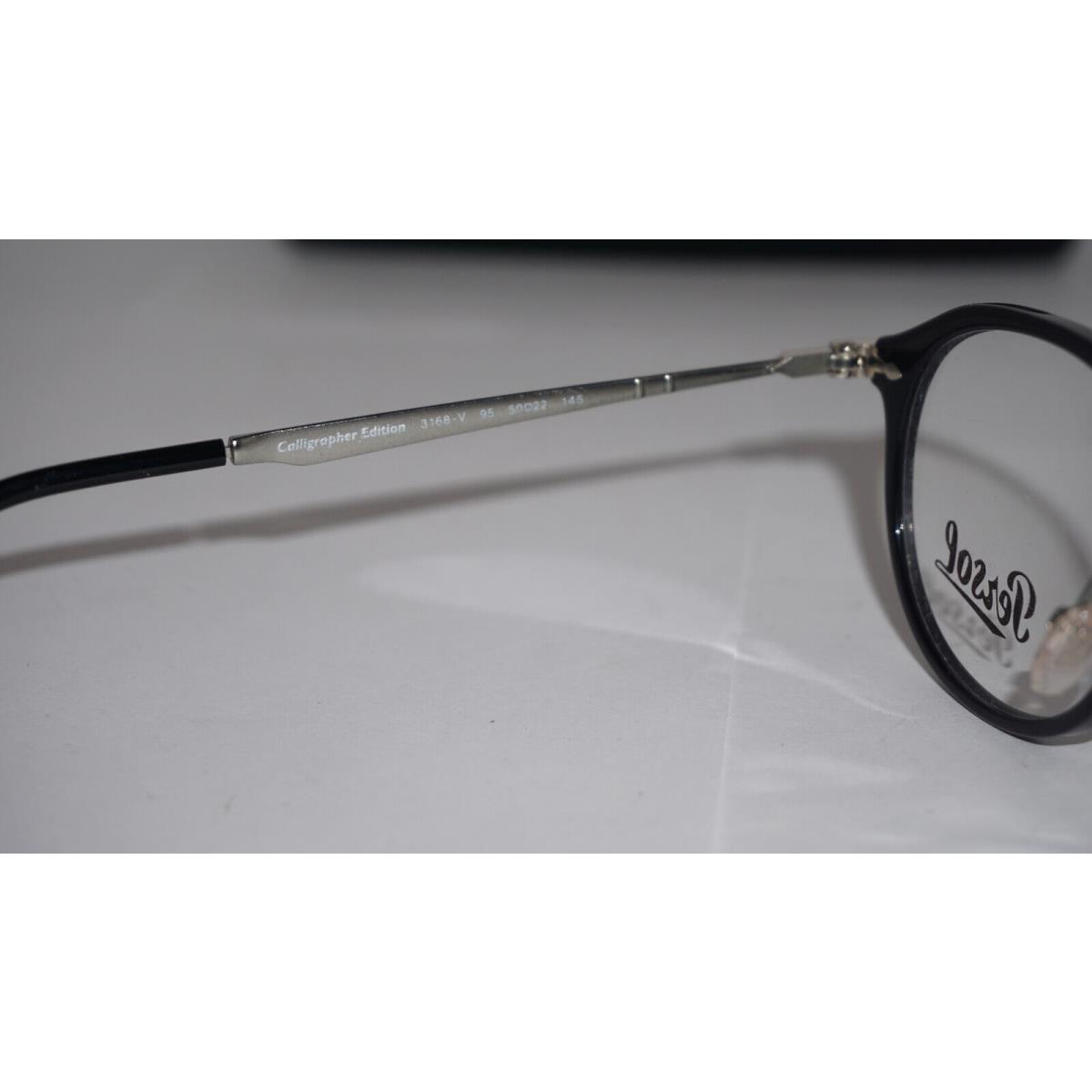 Persol eyeglasses  - Black Silver, Frame: Black Silver 5