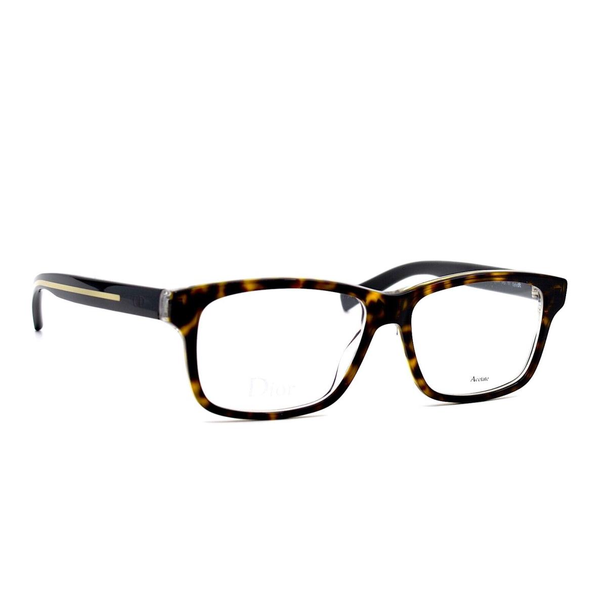 Christian Dior BLACKTIE204 Havana Eyeglasses 54-15