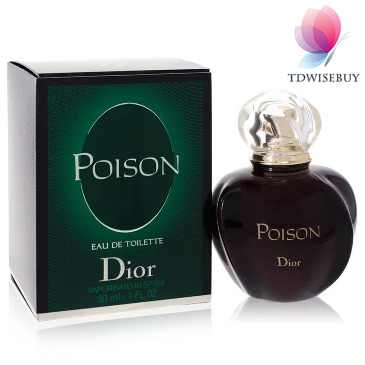 Poison Perfume Women by Christian Dior Eau De Toilette Spray 1 oz 30 ml Edt