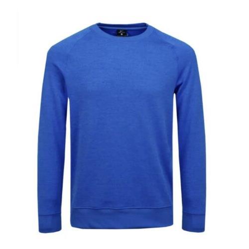 Nike Pullover Dri-fit Golf Sweater Men s Size Small Tall Vivid Blue AV4127-406