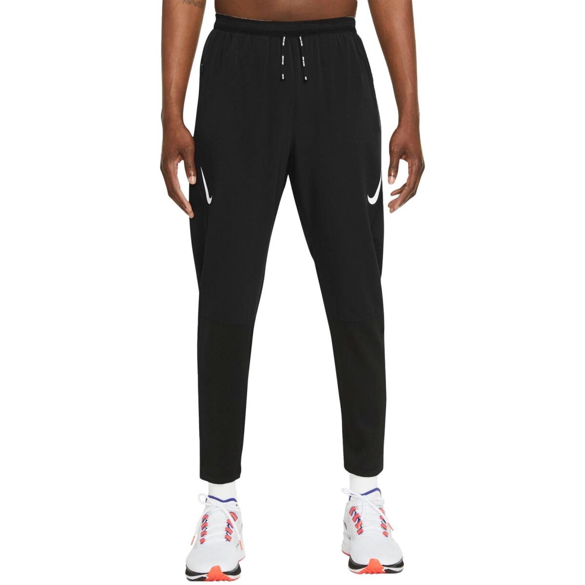 Nike Men`s Adv Aeroswift Dri-fit Racer Running Pant DM4615-010 Size XL