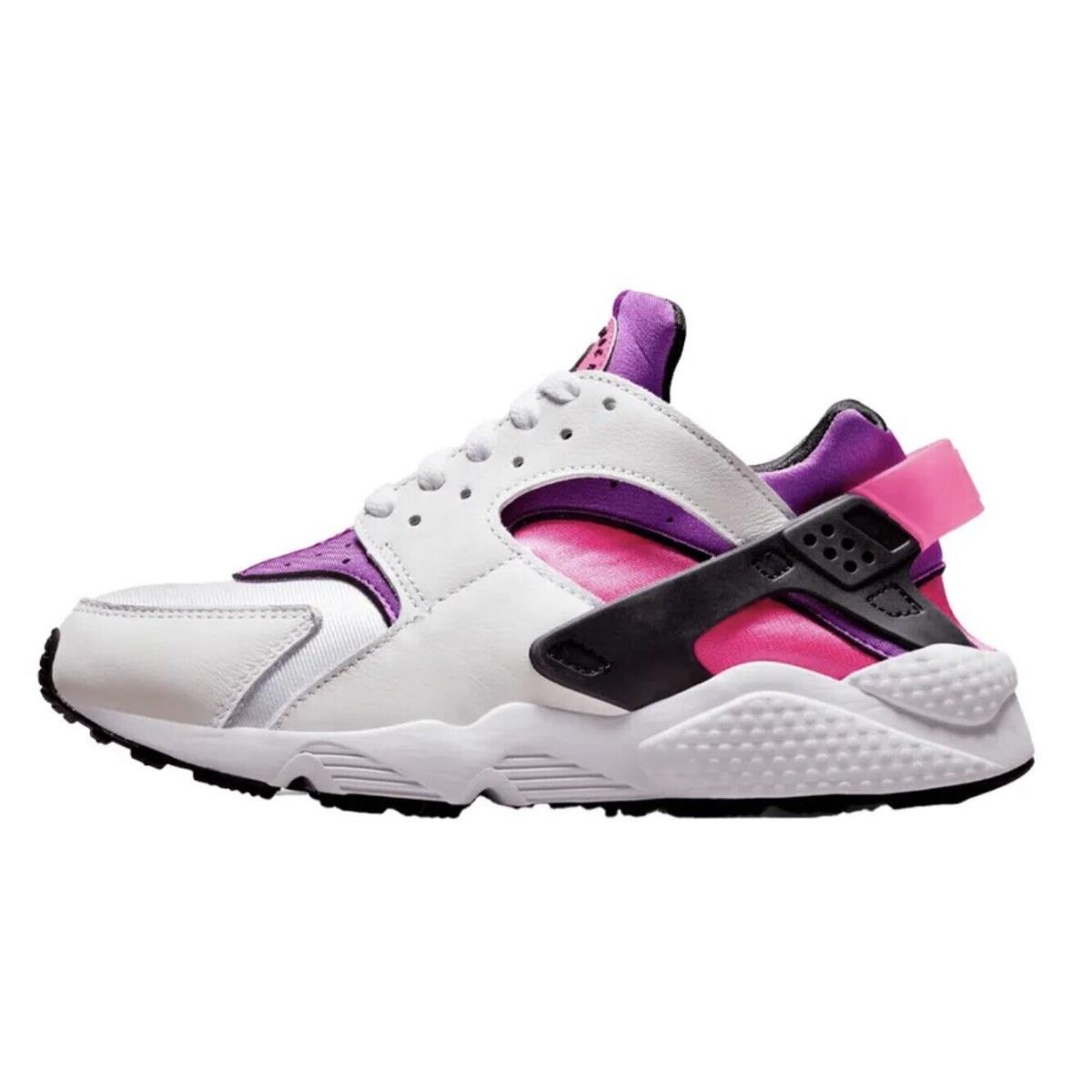 Nike Women`s Air Huarache White Hyper Pink DH4439-109 Size 12 - White