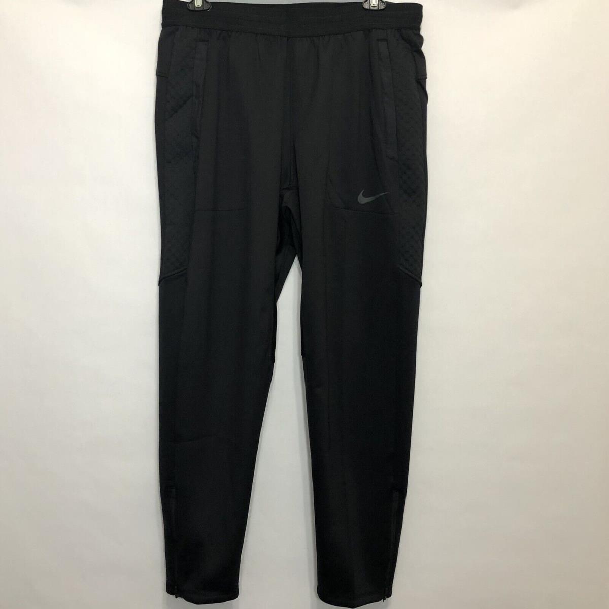 Nike Therma Men Size 2XL Repel Woven Training Tapered Zip Pants BV4000-011