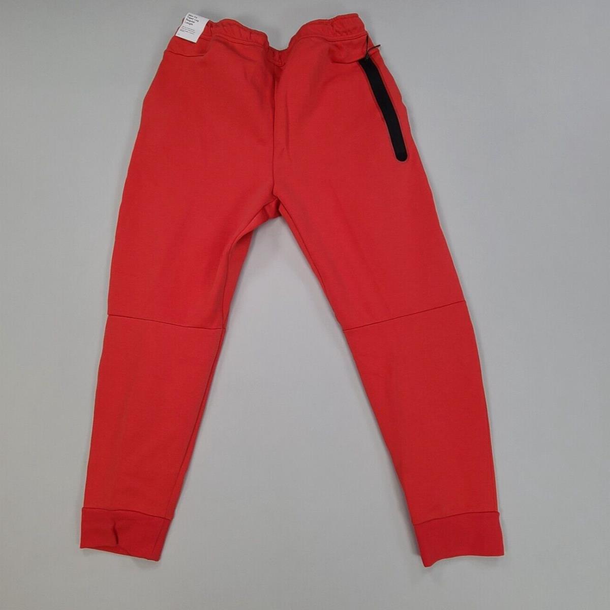 Nike Pants Mens Extra Large Red Sportswear Tech Fleece Joggers Comfort