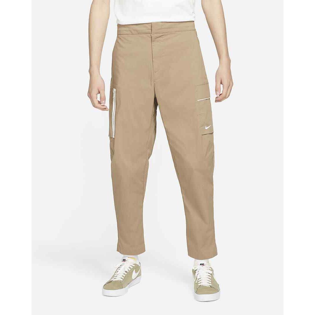 Nike Sportswear Woven Unlined Cargo Pants Men s Khaki SZ 34 DD7034-209
