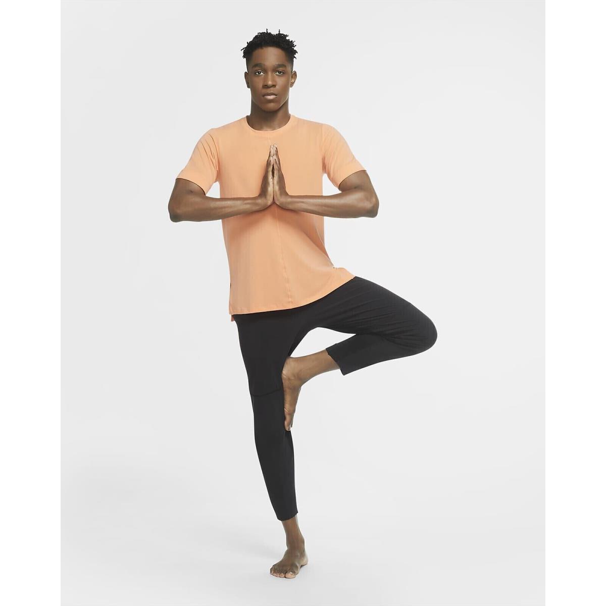 Nike Mens Dri-fit Yoga Pants Black Move to Zero Joggers L CU7378-010