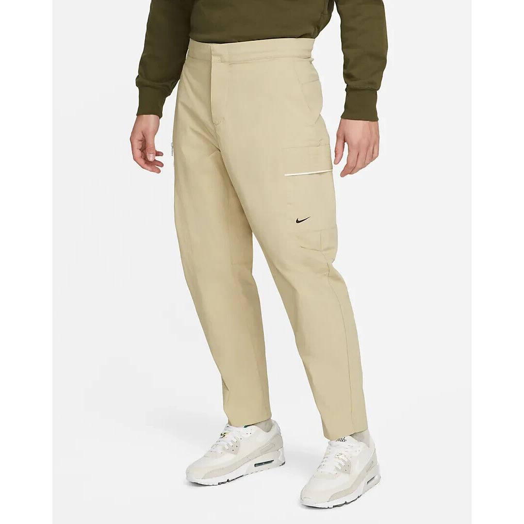 Nike Sportswear Style Essentials Men`s Utility Pants Tan Size 38 DM6681-250