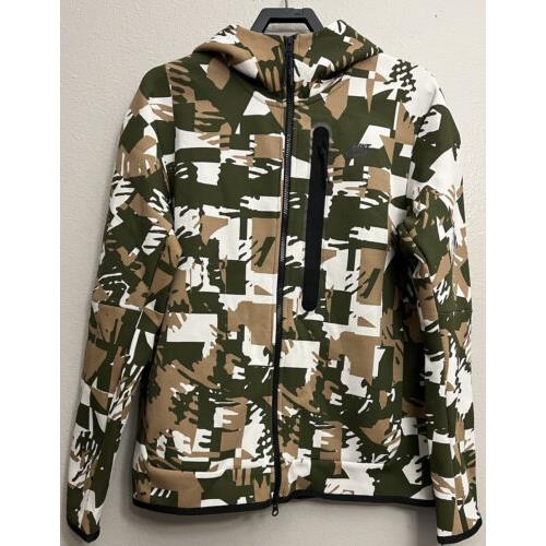 Nike Sportswear Tech Fleece Hoodie Sweater Jacket Mens Size Medium DM6456 072