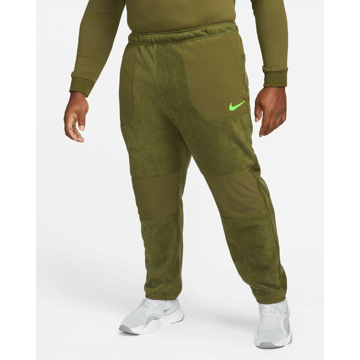 Nike Therma-fit Men`s Winterized Training Rough Green/strike Style: DD2136-326