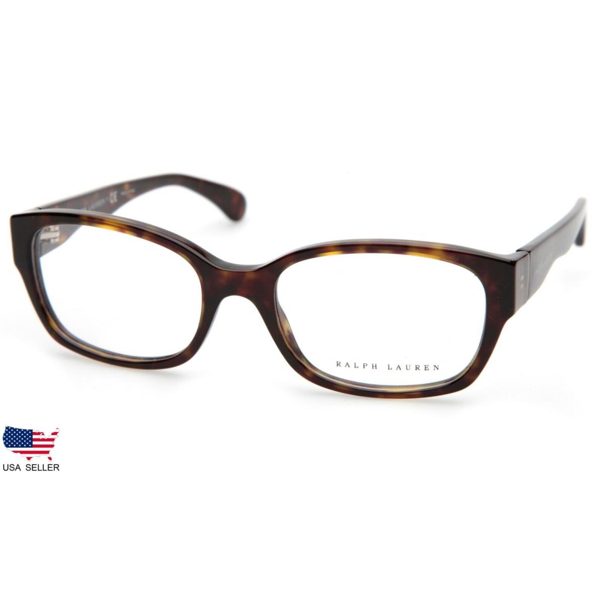 Ralph Lauren RL 6098 5003 Dark Havana Eyeglasses Frame 53-18-135 Display Model