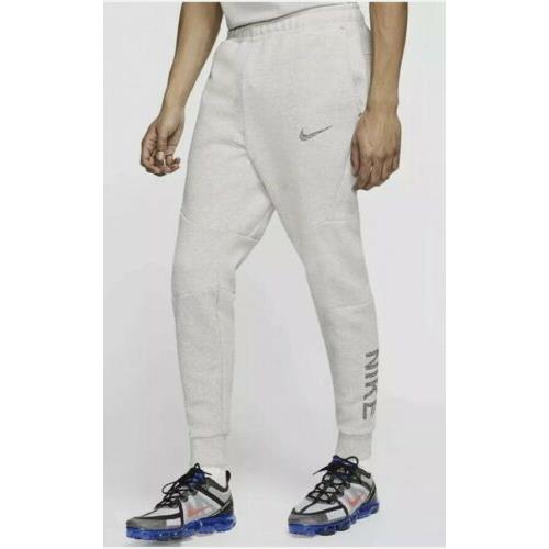 Nike 50 Tech Fleece Jogger Pants Wolf Grey Men`s Sz L CJ4504 902