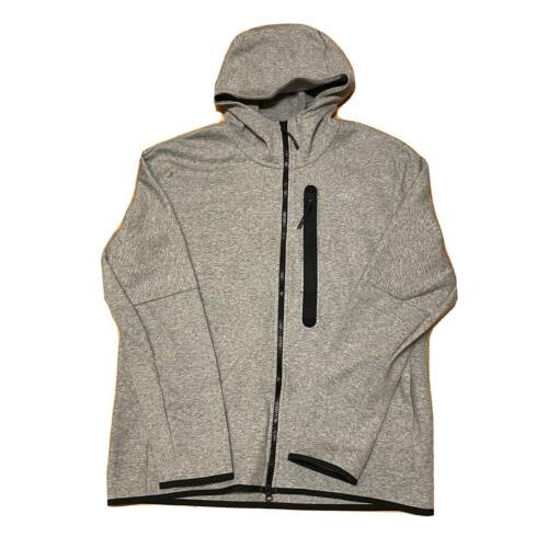 Nike Sportswear Tech Fleece Full Zip Hoodie Gray DD4688-010 Men`s Size XL