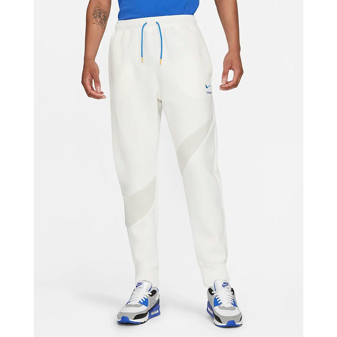 Nike Sportswear Swoosh Tech Fleece Pants Men s SZ Xxl Sail/bone DH1023-133