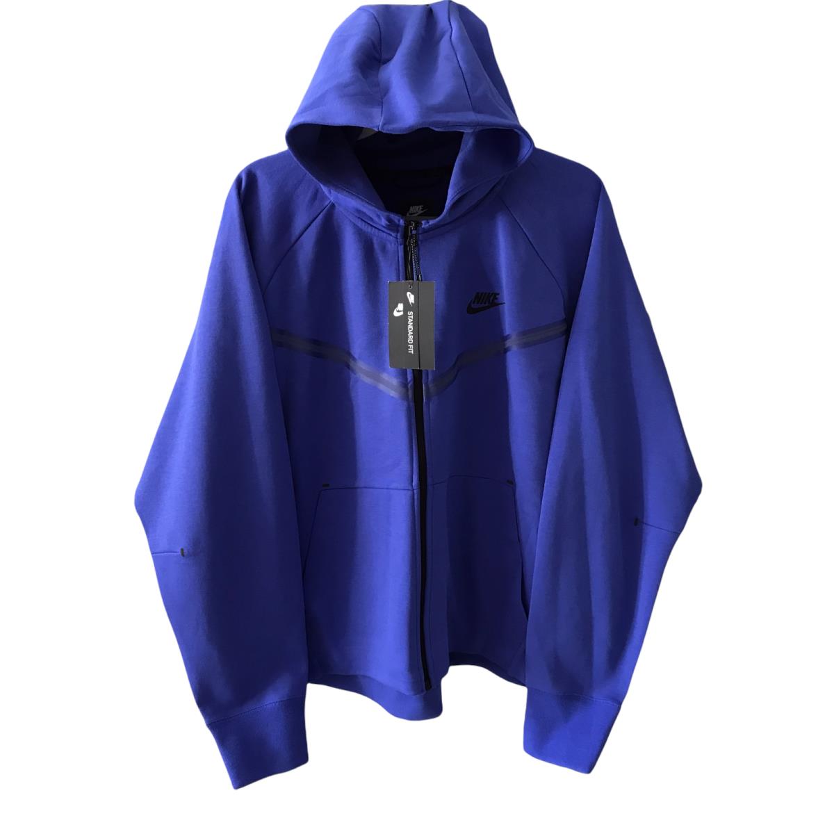 Nike Sportswear Tech Fleece Jacket Women s SZ Xxl Blue CW4298-431
