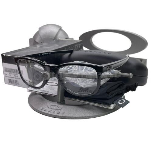 Oakley Cloverleaf Mnp 0X8102 Polished BLACK/52-18-135 Eyeglasses - Frame: