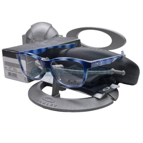 Oakley Cross Step OX8106 Polished Blue TORTOISE/50-16-135 Eyeglasses 178 - Frame: POLISHED BLUE TORTOISE