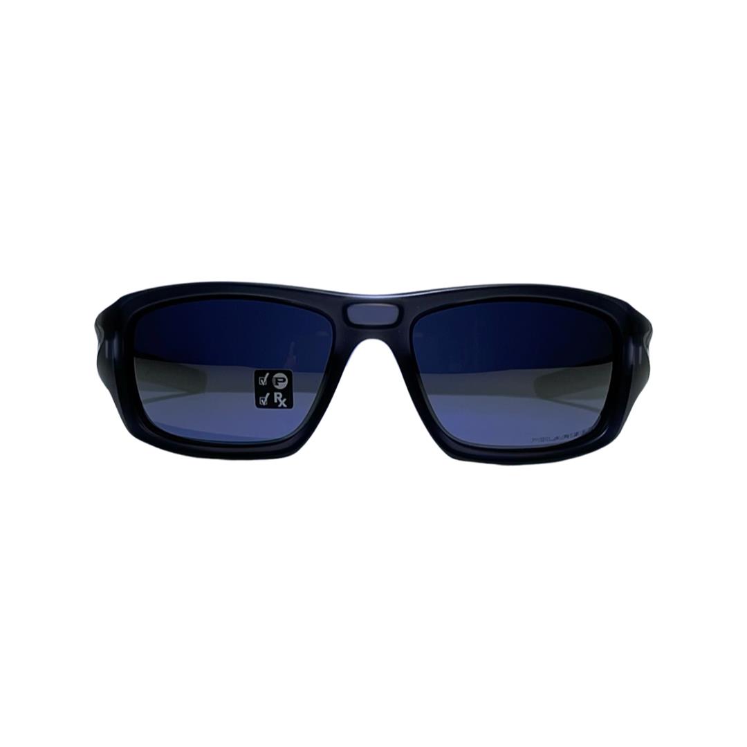 Oakley Valve Golf Sport Wrap Sunglasses Polarized Lens 0009236 - Gray Frame, Black Lens